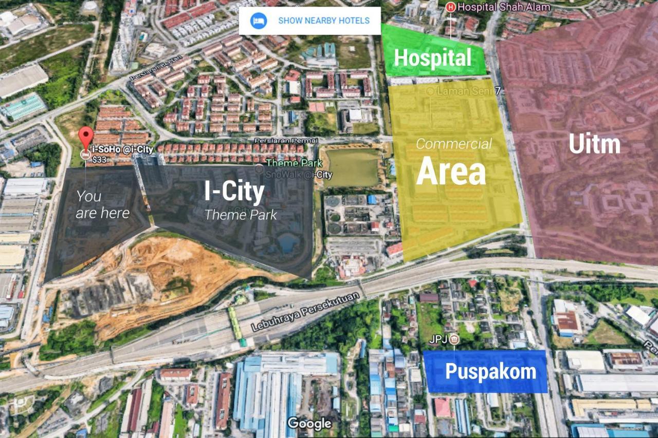 Sinar Rasa Homestay At I-Soho, I-City Shah Alam Exterior foto Location of I-City