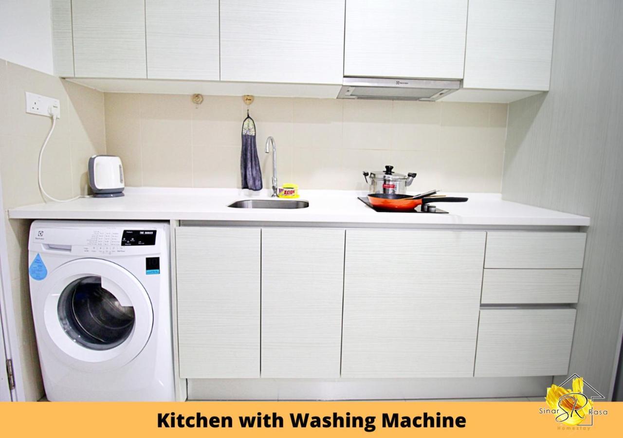 Sinar Rasa Homestay At I-Soho, I-City Shah Alam Exterior foto Kitchen with washing machine